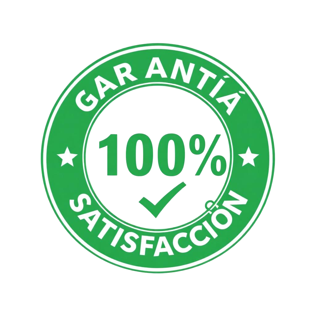 Garantía 100% Satisfacción